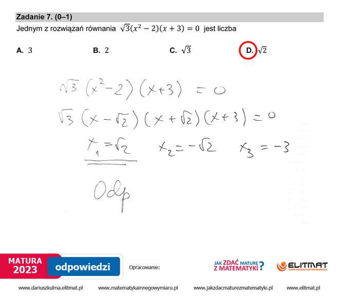Matura 2023: matematyka. Arkusze CKE i odpowiedzi rozwiązane przez eksperta [Formuła 2015]	