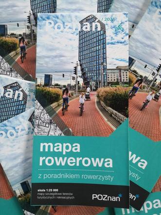 Rowerowa mapa Poznania