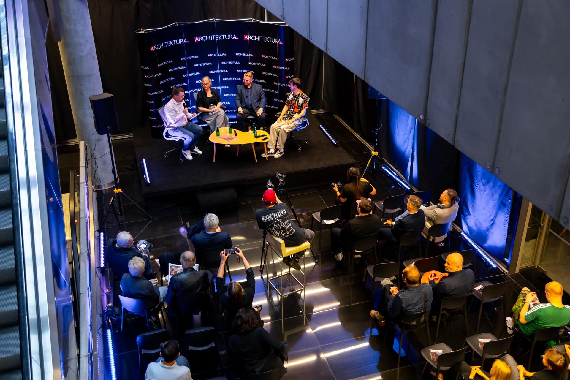 Warszawa - Wolf Marszałkowska - debata Architektury