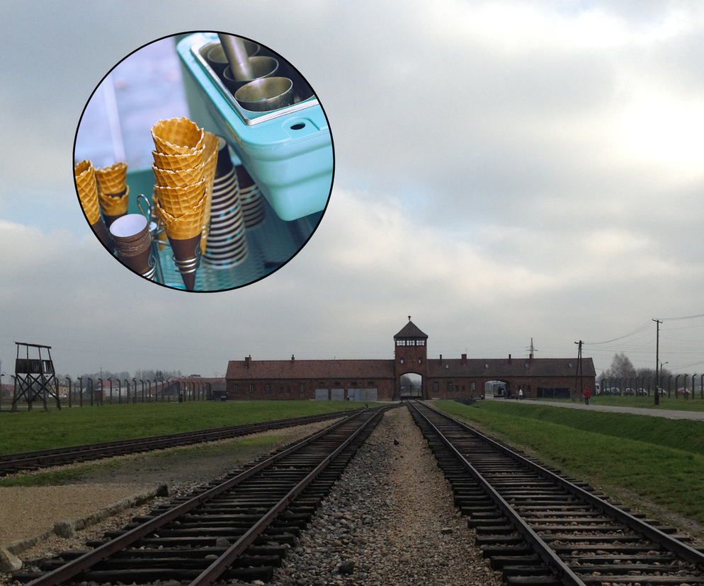 Budka z lodami 200 metrów od Auschwitz. Jest jasne stanowisko wojewody małopolskiego 
