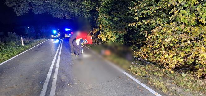 Łebieńska Huta. 10-latek zginął, bo trafił na szaleńca drogowego