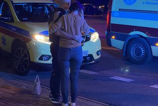 Horror na Woli. Kobieta w szale wysmarowała swoją krwią samochody