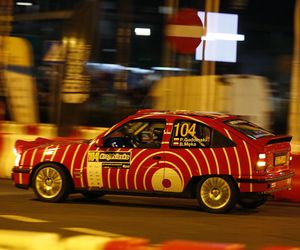 Rajd Śląska 2025. Nocny odcinek specjalny ulicami Katowic