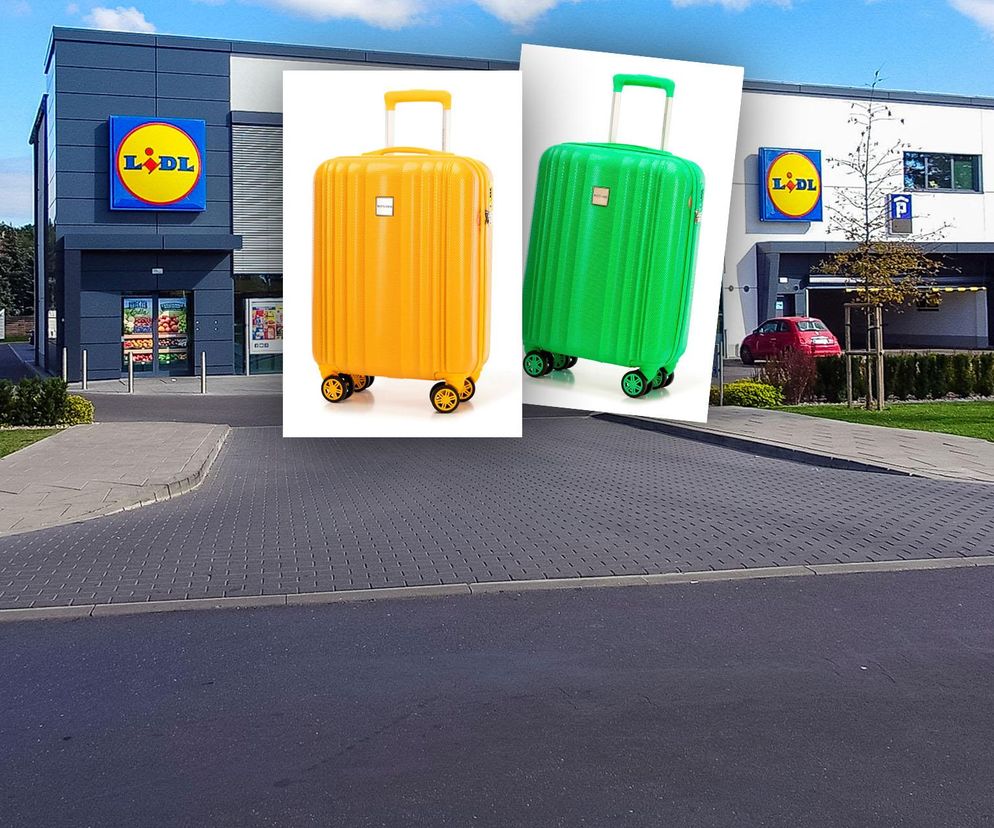 Kultowe walizki w Lidlu