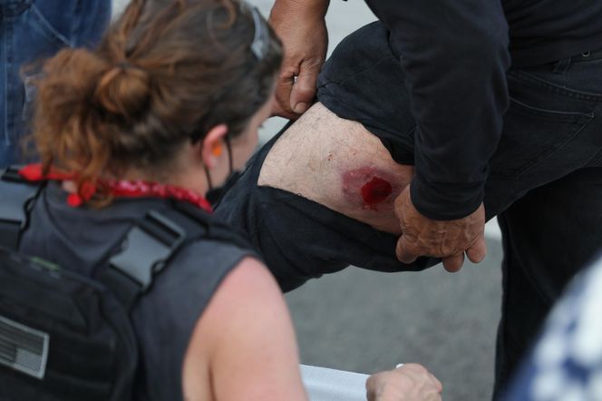 Protesty w Los Angeles coraz silniejsze. Emocje podsycają fałszywe zdjęcia i teorie spiskowe