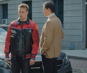 M jak miłość odc. 1878. Dominik Walat (Bartosz Surówka), ojciec (Szymon Mysłakowski)