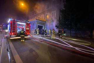  Pożar przy Warszawskiej w Gorzowie