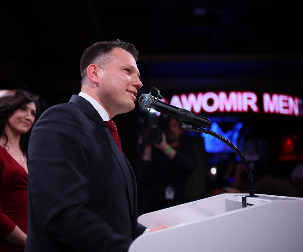 Wieczór wyborczy Sławomira Mentzena 