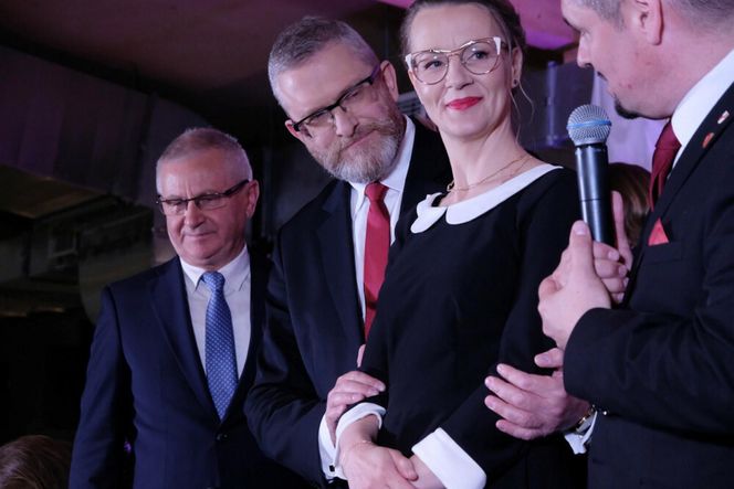 Wieczór wyborczy Grzegorza Brauna