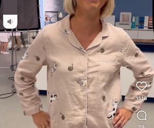 M jak miłość. Dorota (Iwona Rejzner) na planie