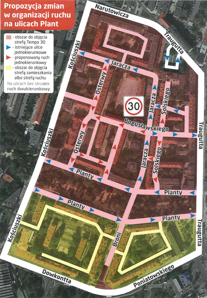 Jak powinien wyglądać ruch na osiedlu Planty? - Jutro ruszają konsultacje w tej sprawie