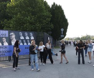 Koncert Justina Timberlake'a w Warszawie - fani pod PGE Narodowym
