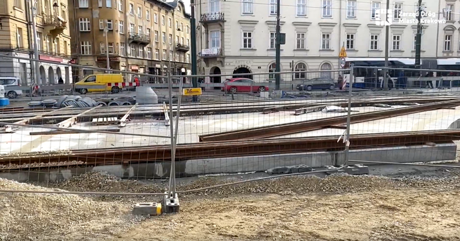 Wielki sajgon na przebudowie ul. Krakowskiej