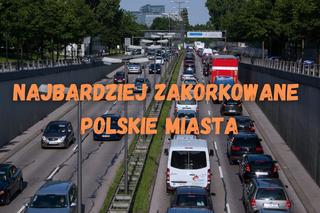 Ranking najbardziej zakorkowanych miast w Polsce. Kraków znalazł się w czołówce!