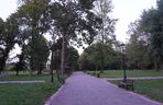 Park w gminie Mełgiew