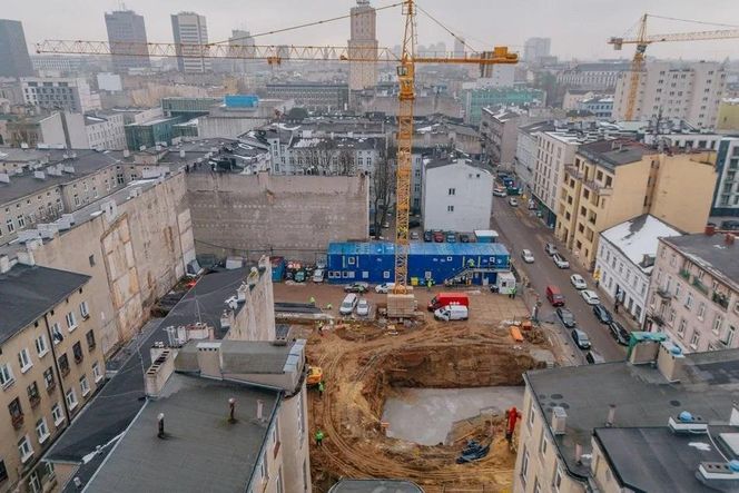 Ruszyły prace na budowie parkingów kubaturowych w śródmieściu Łodzi