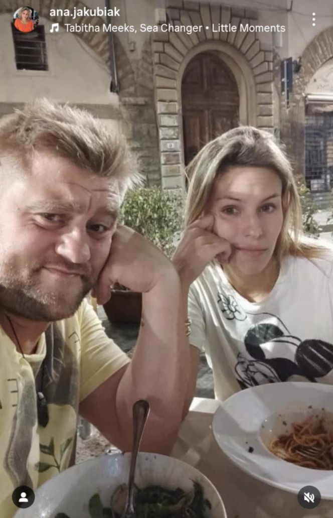 Tomasz Jakubiak z żoną