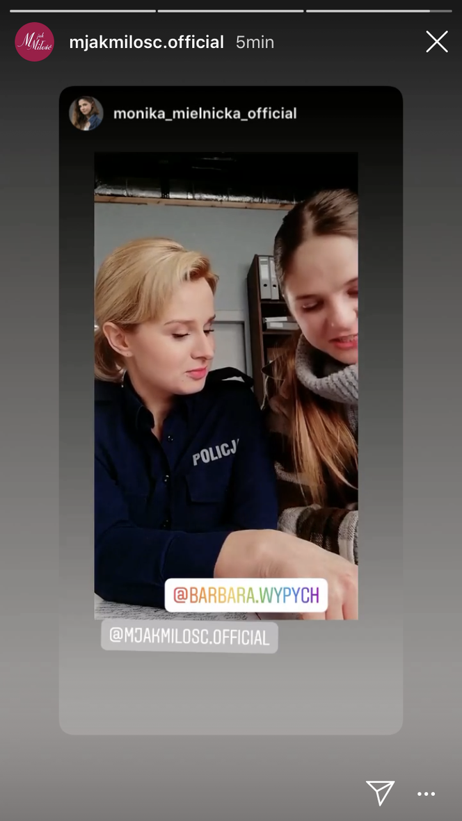 M jak miłość: Lilka (Monika Mielnicka), Sonia (Barbara Wypych)