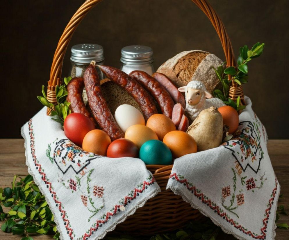koszyczek wielkanocny