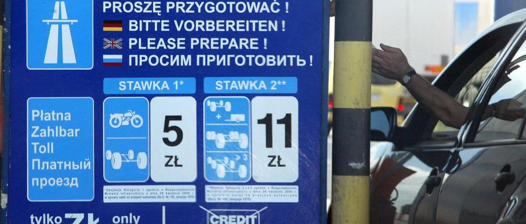 opłata na autostradzie