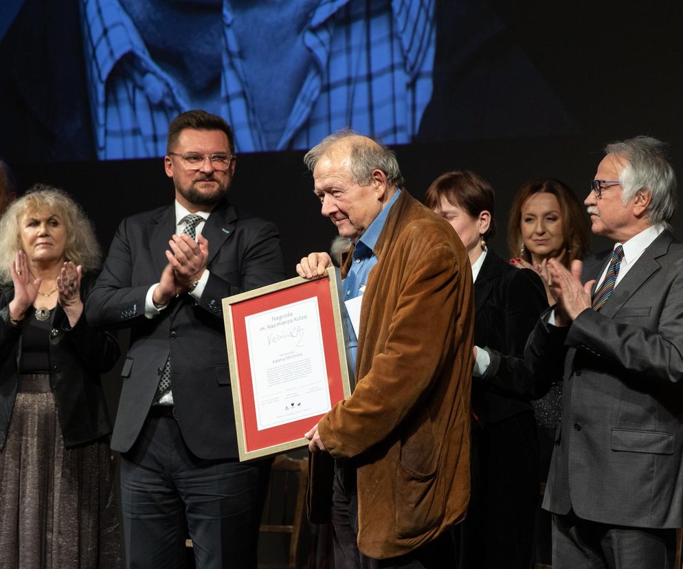 Adam Michnik otrzymał nagrodę im. Kazimierza Kutza. Zrozumiałem choć trochę Śląsk dzięki Kutzowi. Kontrowersyjny wybór?