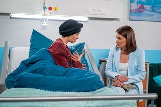 Pierwsza miłość odc. 4099. Angelika (Patrycja Franczak), Eliza (Anna Maria Sieklucka)