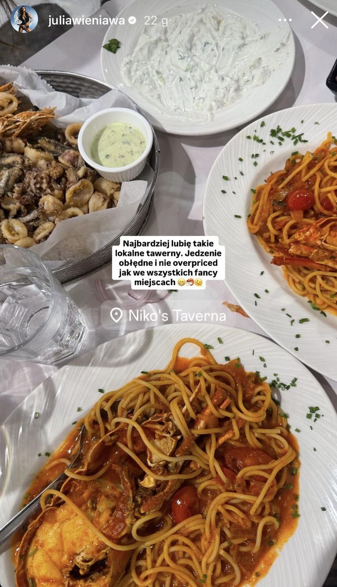 Julia Wieniawa i Maffashion na Mykonos w Grecji