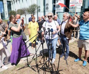 Protesty pod Sądem Najwyższym