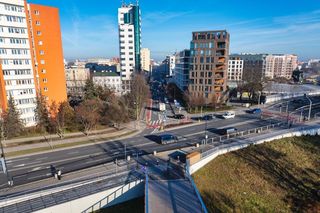 Warszawa. Ulica Okrzei