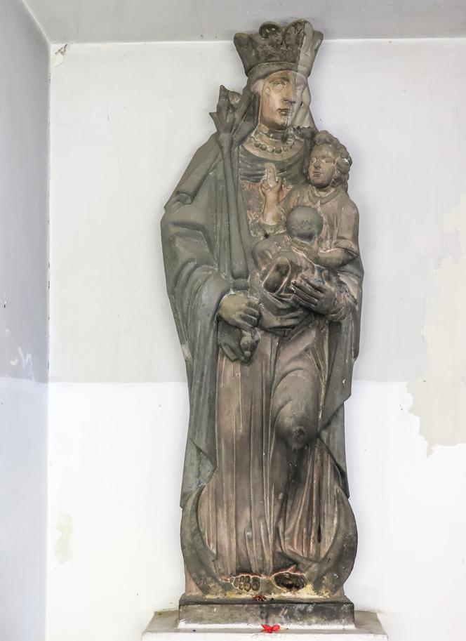 Figura Madonny z Dzieciątkiem w kościele św. Jacka