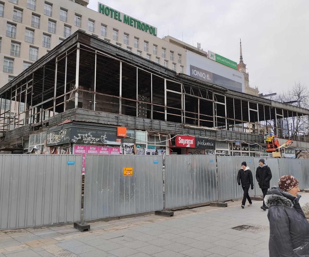 Trwa remont słynnej Cepelii w centrum Warszawy