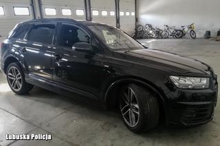 Skradzione Audi odzyskane przez policję. To SUV warty 300 tys. złotych