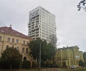 Dawny wieżowiec TVP zmienił się w apartamentowiec Sky Garden