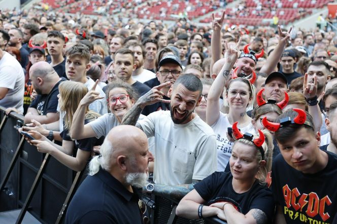 Koncert AC/DC w Warszawie (4.07.2025) - część pierwsza. Organizatorem koncertu jest Live Nation
