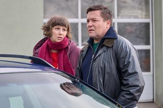 Na Wspólnej odc. 3998. Brygida (Maja Wolska), Michał (Robert Kudelski)