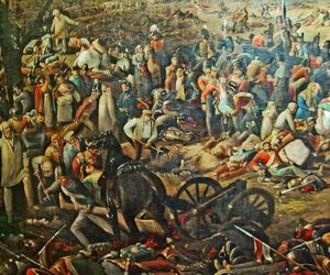 Bitwa pod Waterloo. Belgia. 18 czerwca 1815