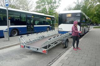 Na ulice Krakowa wyjechały autobusy z przyczepami na rowery. Gdzie kursują?