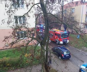 Pożar przy Żeromskiego w Starachowicach