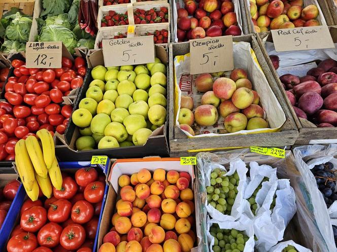 Ceny truskawek na podkarpackiem bazarku