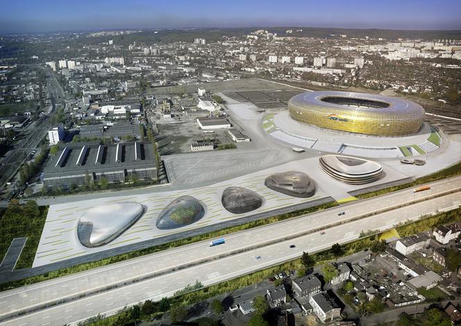 Koncepcja kompleksu rekreacyjno-rozrywkowego przy PGE Arena Gdańsk 