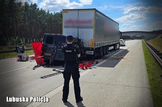 Tragedia na A2 w Lubuskiem. Zginął kierowca busa