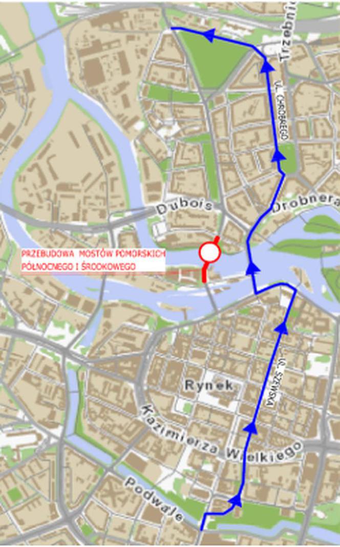 Rusza przebudowa mostów Pomorskich we Wrocławiu