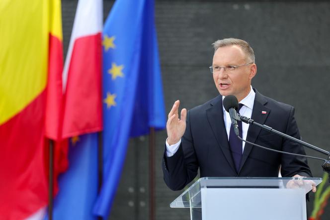 Andrzej Duda na Obchodach 80. rocznicy wybuchu Powstania Warszawskiego