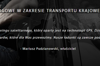 Mariusz Pudzianowski Transport