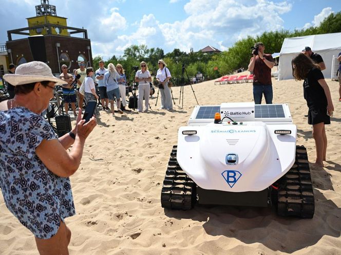 Autonomiczny robot będzie czyścił plażę w Gdańsku