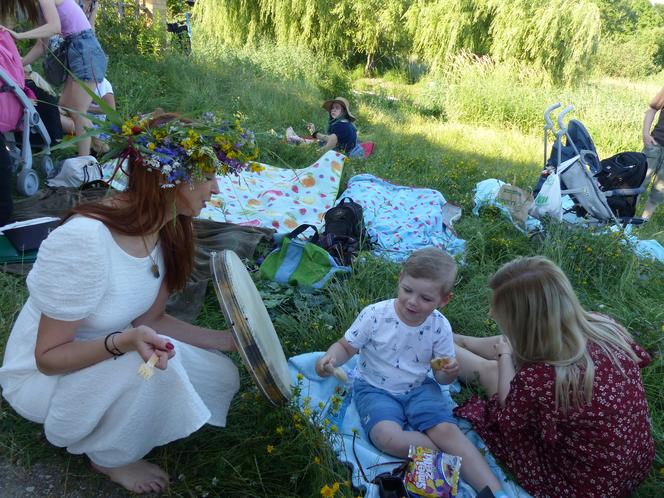 Kupalnocka na Wyspie Młyńskiej