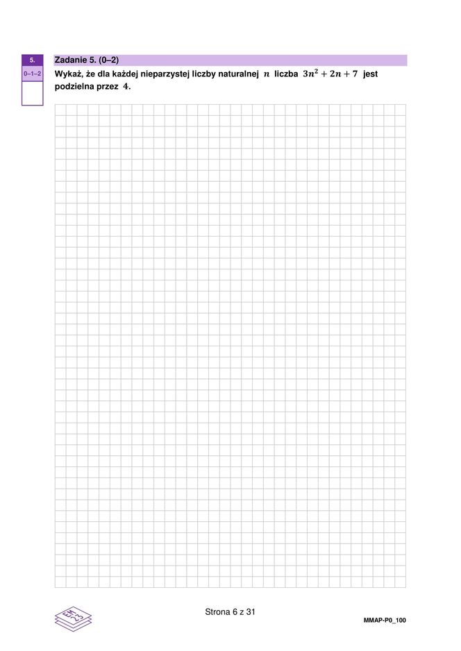 Matura 2025: matematyka 6.05.2025. Arkusze CKE i odpowiedzi. Poziom podstawowy 1 i 2 część [Formuła 2023]