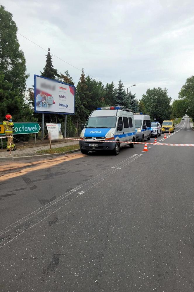 Wypadek w Lubrańcu. Wiele osób rannych po zderzeniu busa i osobówki 