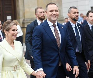 Marta Nawrocka na Dożynkach Prezydenkich