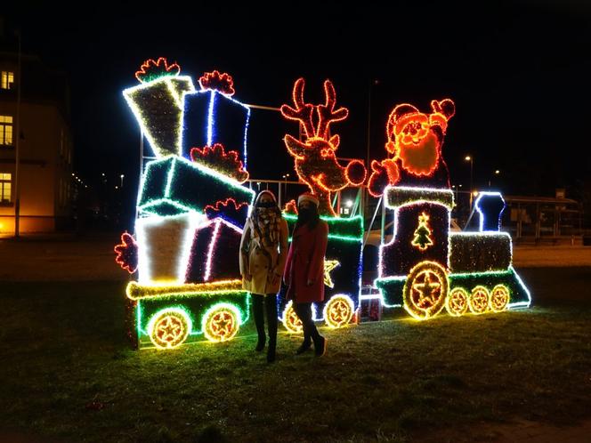 Świąteczne iluminacje Skarżysko Kamienna